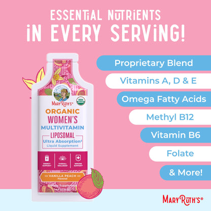 Women's Organic Multivitamin Liposomal Pouches